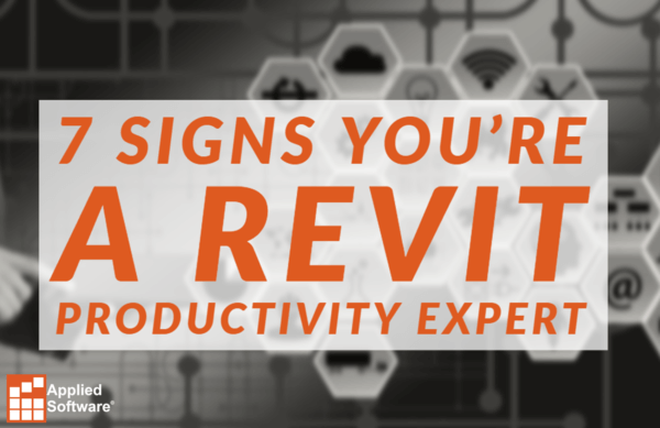 7个迹象表明你是Revit效率专家
