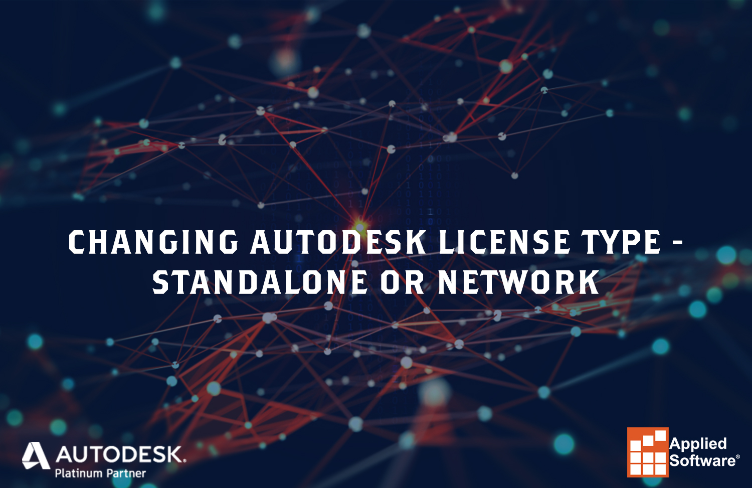 改变Autodesk许可类型——网络独立的或独立的网络