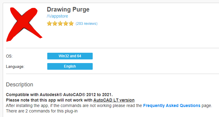 AutoCAD提示:惊人的绘画清除选项