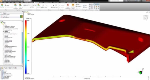 模塑仿真分析Column2