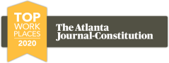 《亚特兰大日报宪法》2020年百大工作场所标志