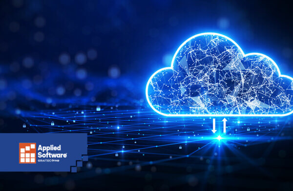 风格化的云轮廓白色包含成千上万的白点连接的白线海军蓝背景